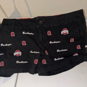 OHIO STATE BUCKEYES College Classic Embroidered Women's Shorts